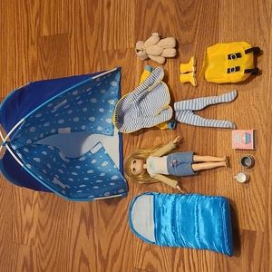Lottie Doll & Camp Set